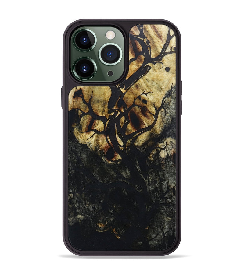 iPhone 13 Pro Max Wood+Resin Phone Case - Adeline (Harvest, 668293)