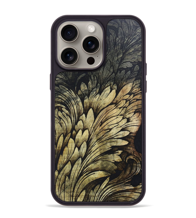 iPhone 15 Pro Max Wood+Resin Phone Case - Madelyn (Harvest, 668299)