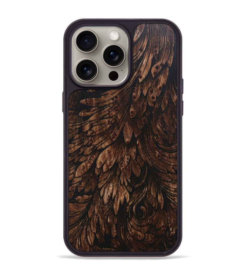 iPhone 15 Pro Max Wood+Resin Phone Case - Beckett (Harvest, 668313)