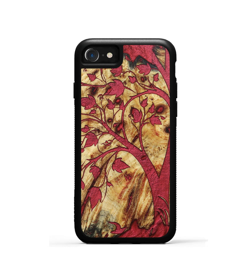 iPhone SE Wood+Resin Phone Case - Ember (Harvest, 668315)