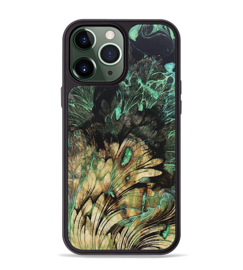 iPhone 13 Pro Max Wood+Resin Phone Case - Amaya (Harvest, 668328)