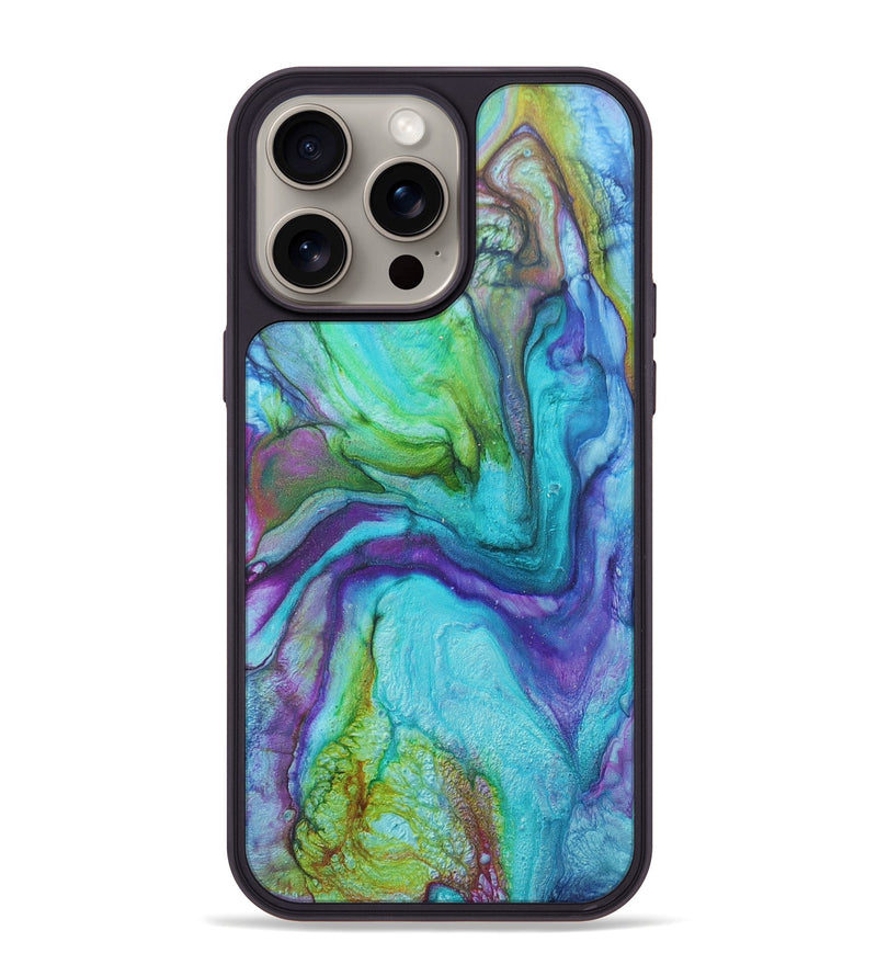 iPhone 15 Pro Max ResinArt Phone Case - Kristina (Watercolor, 669210)