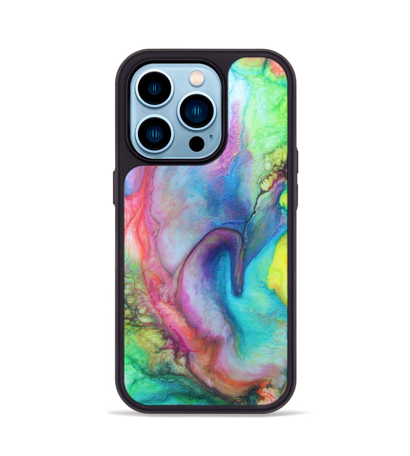iPhone 14 Pro ResinArt Phone Case - Andre (Watercolor, 669212)