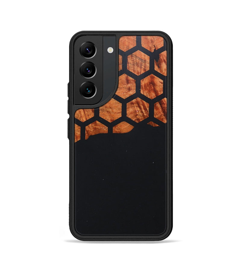 Galaxy S22 Wood+Resin Phone Case - Alyssa (Pattern, 669289)