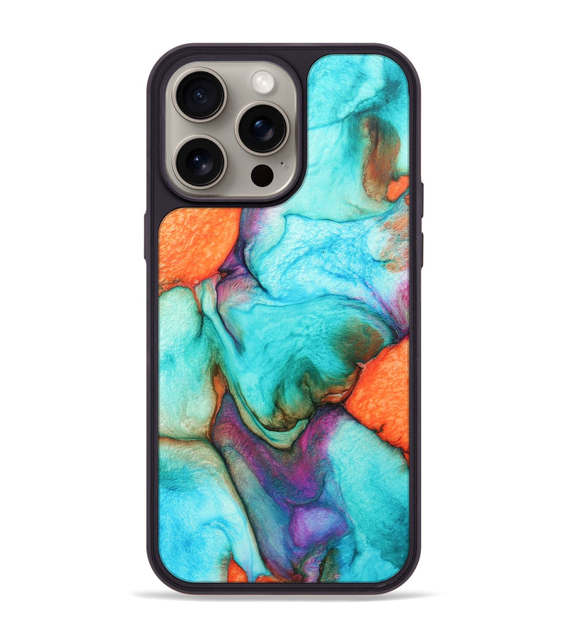 iPhone 15 Pro Max ResinArt Phone Case - Alondra (Watercolor, 669626)