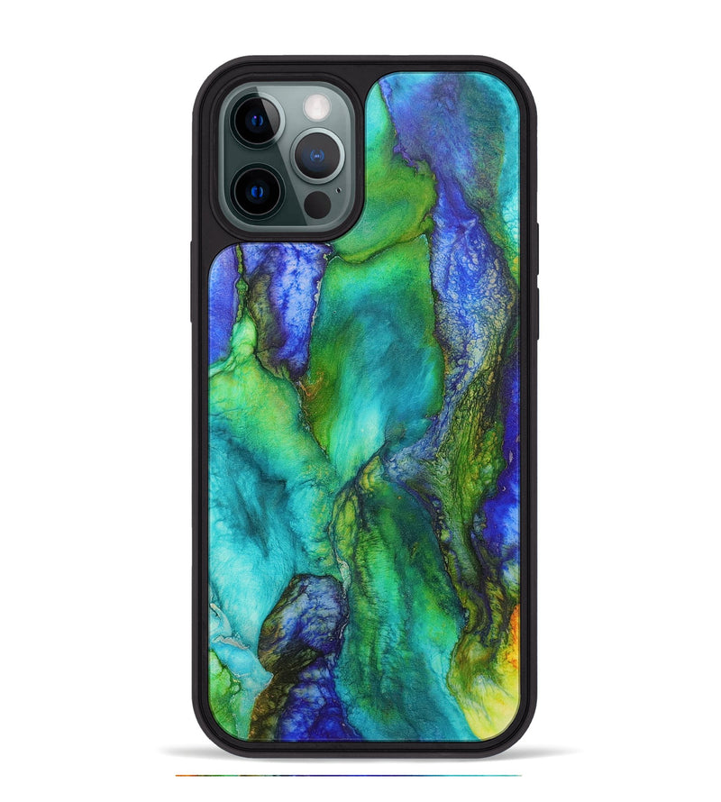 iPhone 12 Pro Max ResinArt Phone Case - Etta (Watercolor, 670249)