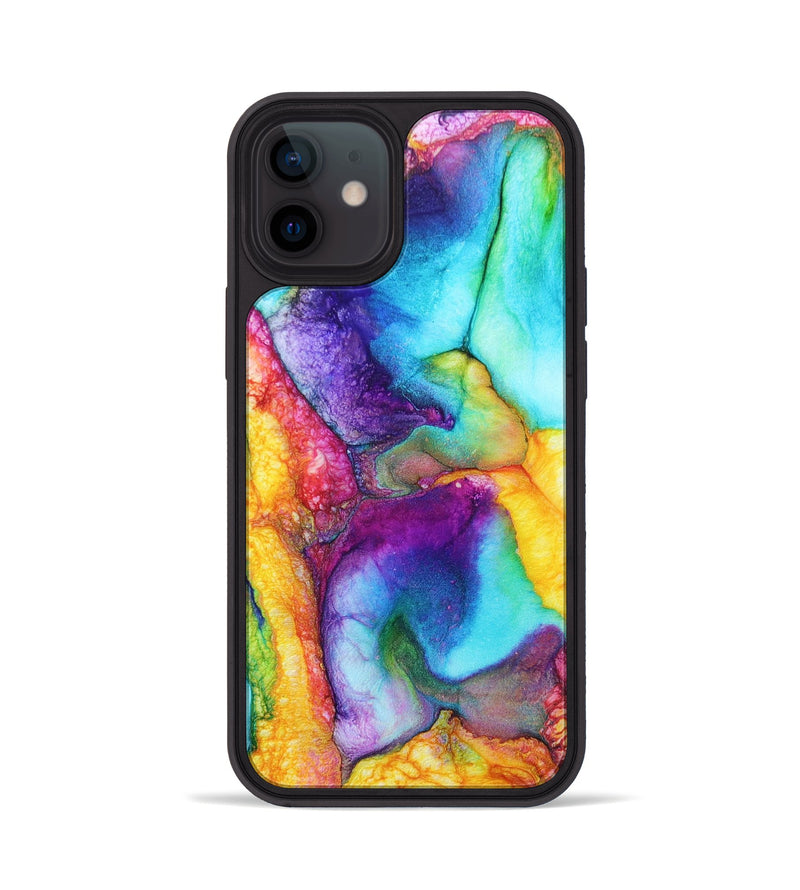 iPhone 12 ResinArt Phone Case - Kimora (Watercolor, 670259)