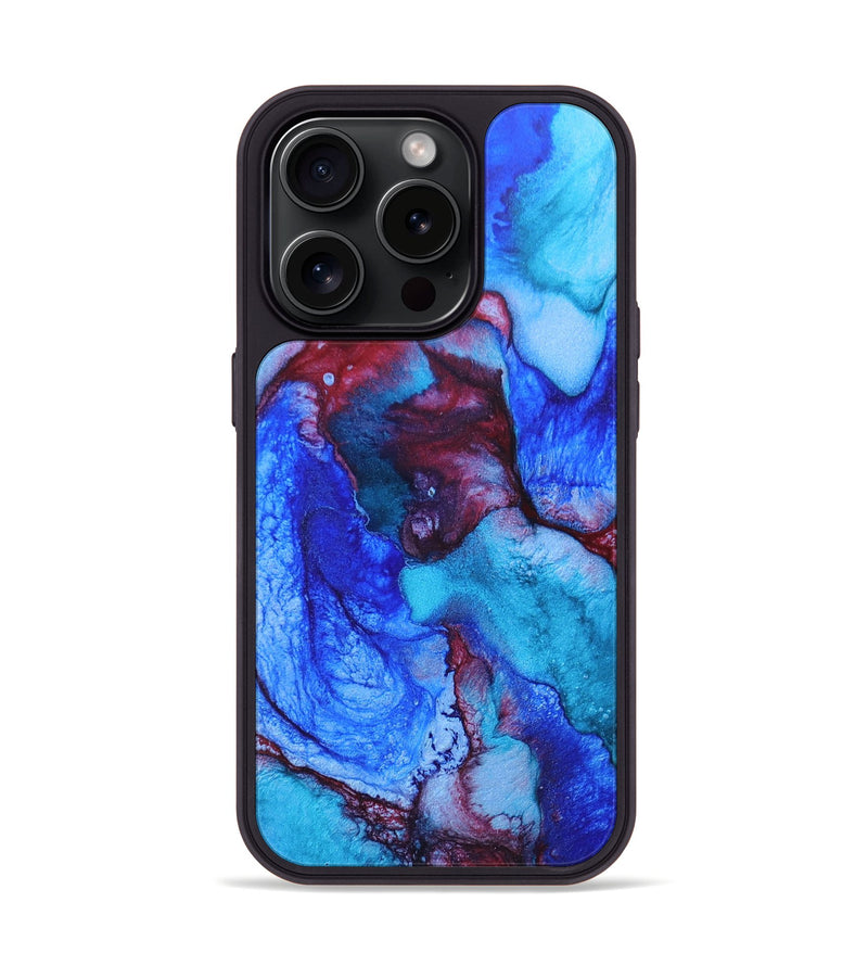 iPhone 15 Pro ResinArt Phone Case - Emily (Watercolor, 670502)