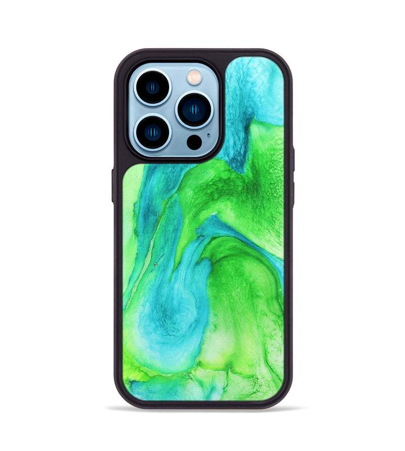 iPhone 14 Pro ResinArt Phone Case - Christi (Watercolor, 670506)