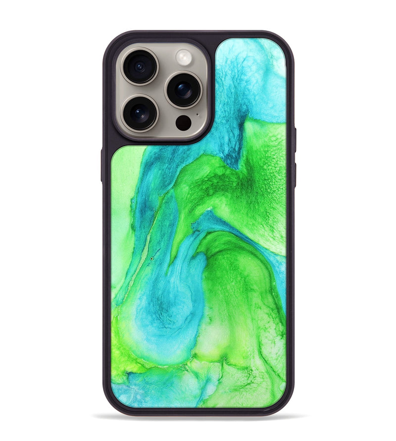 iPhone 15 Pro Max ResinArt Phone Case - Christi (Watercolor, 670506)