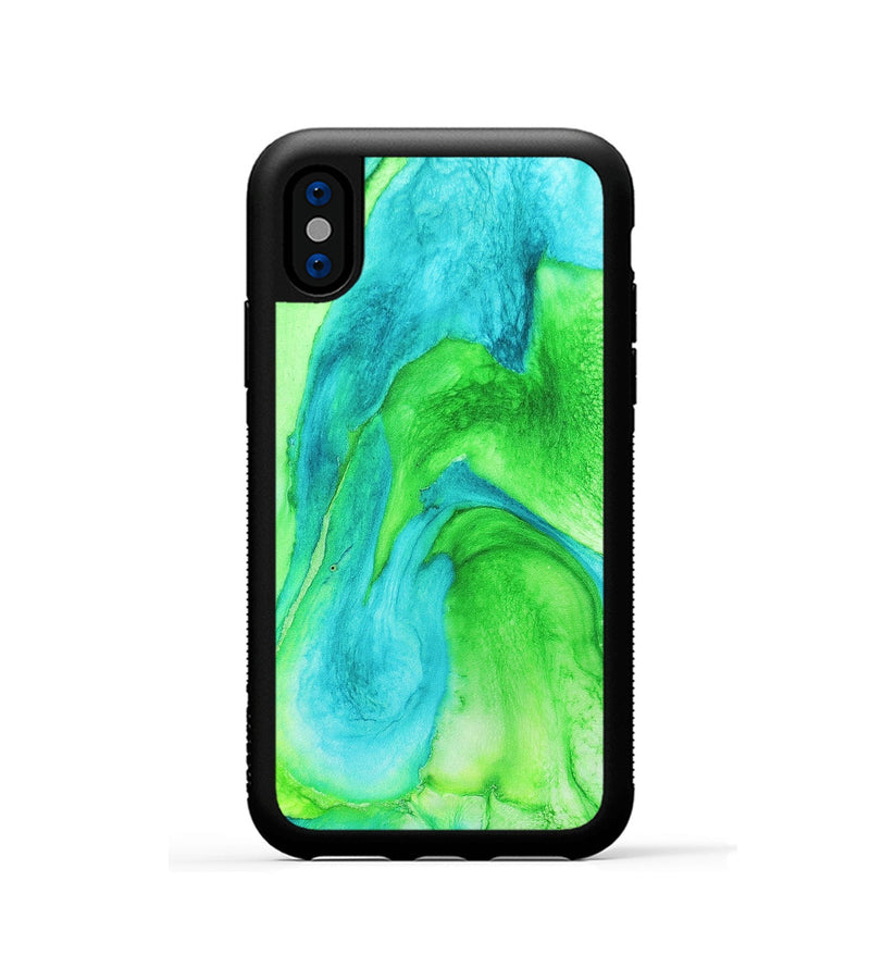 iPhone Xs ResinArt Phone Case - Christi (Watercolor, 670506)