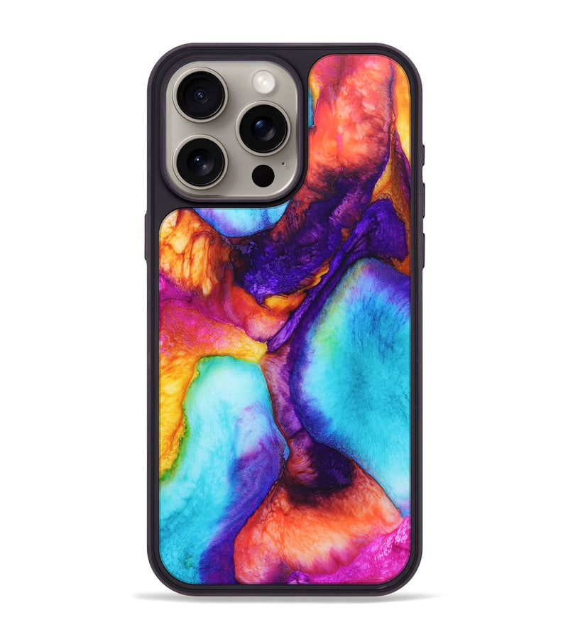 iPhone 15 Pro Max ResinArt Phone Case - Bernice (Watercolor, 670555)