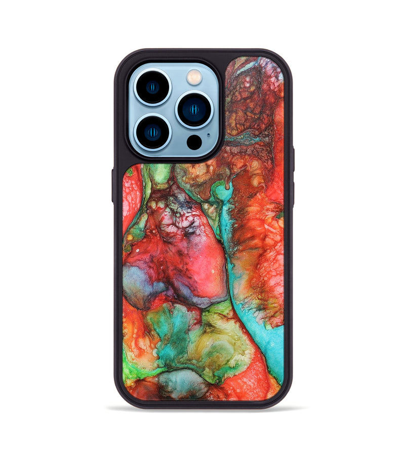 iPhone 14 Pro ResinArt Phone Case - Alexia (Watercolor, 670571)