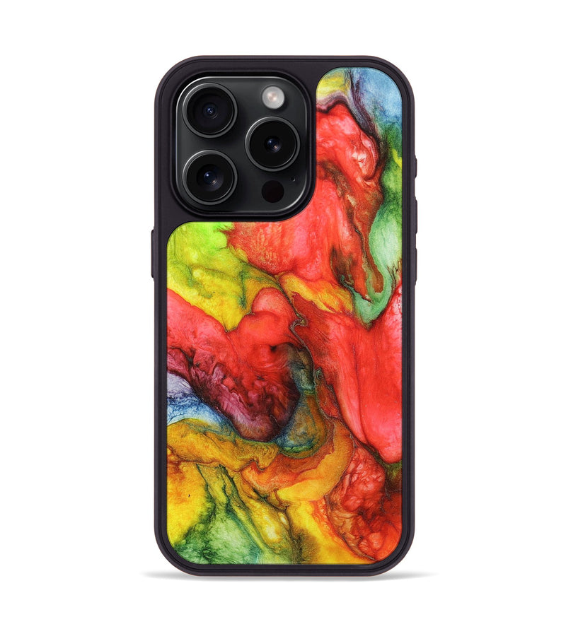 iPhone 15 Pro ResinArt Phone Case - Lori (Watercolor, 670874)
