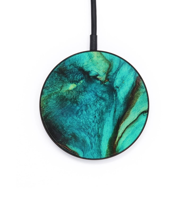 Circle ResinArt Wireless Charger - Jeffrey (Watercolor, 671827)