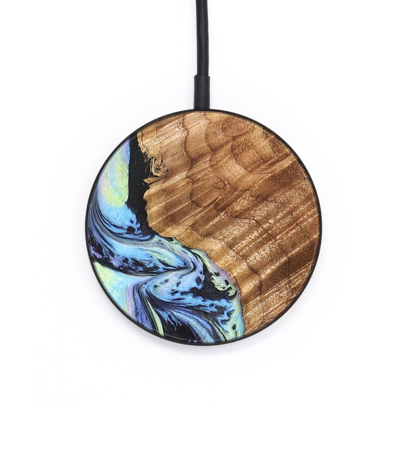 Circle Wood+Resin Wireless Charger - Sofia (Aurora, 671878)