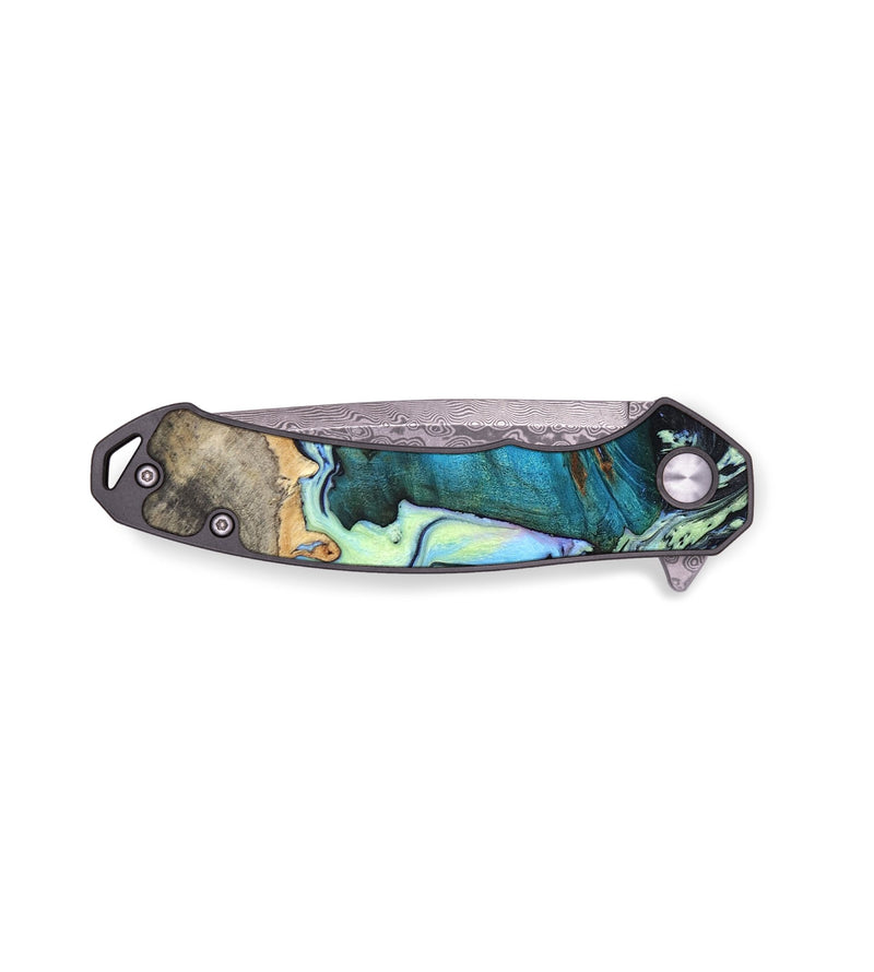 EDC Wood+Resin Pocket Knife - Remi (Aurora, 672040)