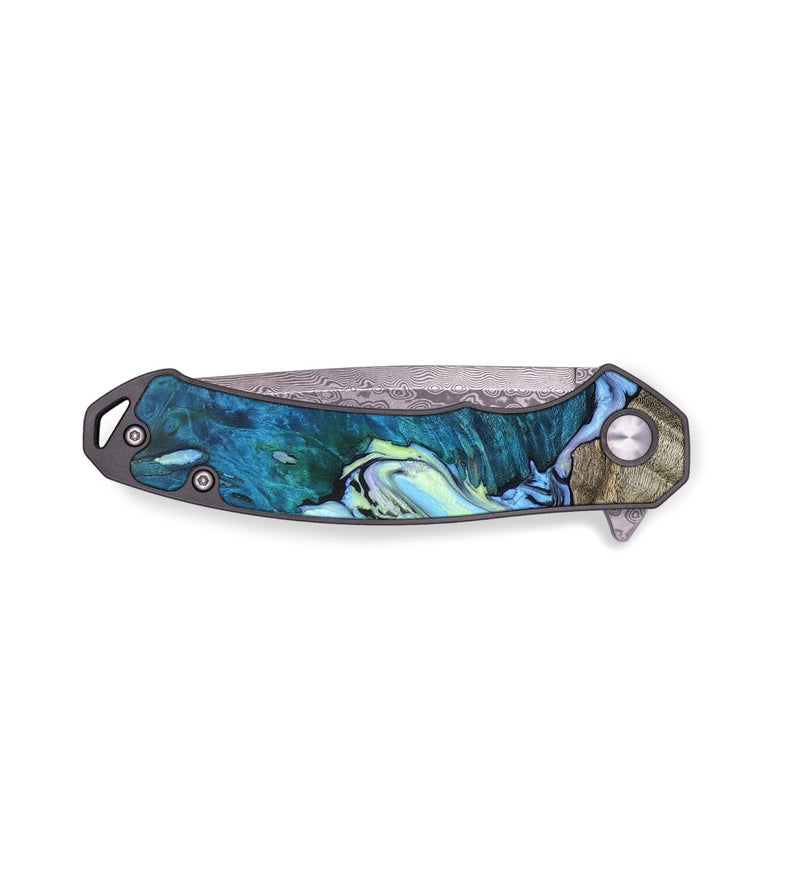 EDC Wood+Resin Pocket Knife - Harvey (Aurora, 672047)