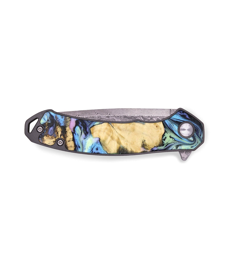 EDC Wood+Resin Pocket Knife - Beulah (Aurora, 672053)