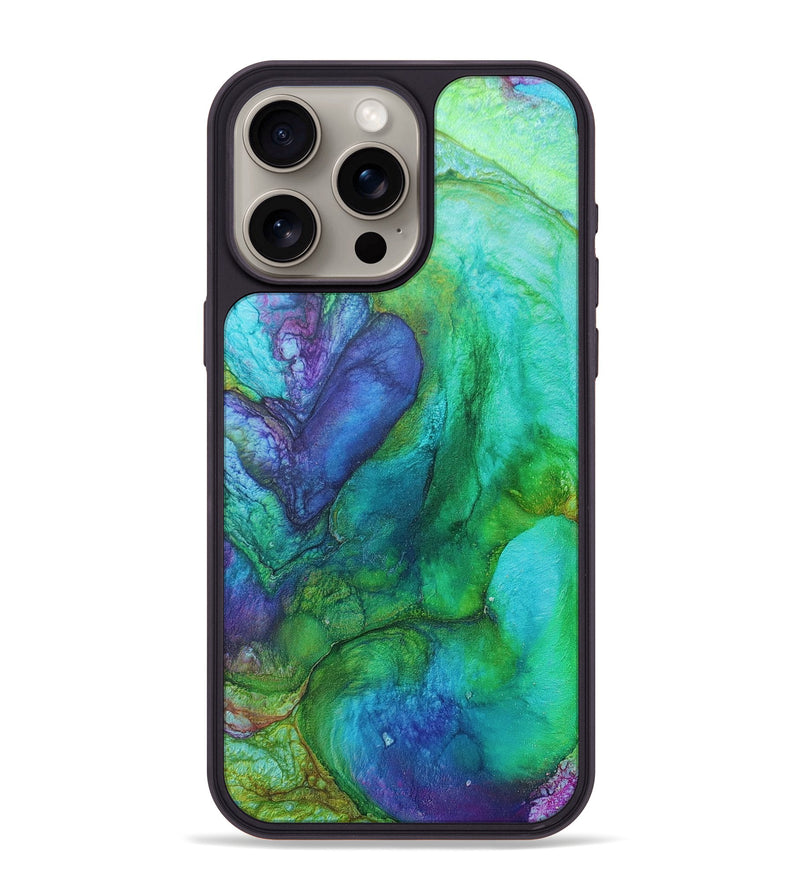 iPhone 15 Pro Max ResinArt Phone Case - Evie (Watercolor, 672527)