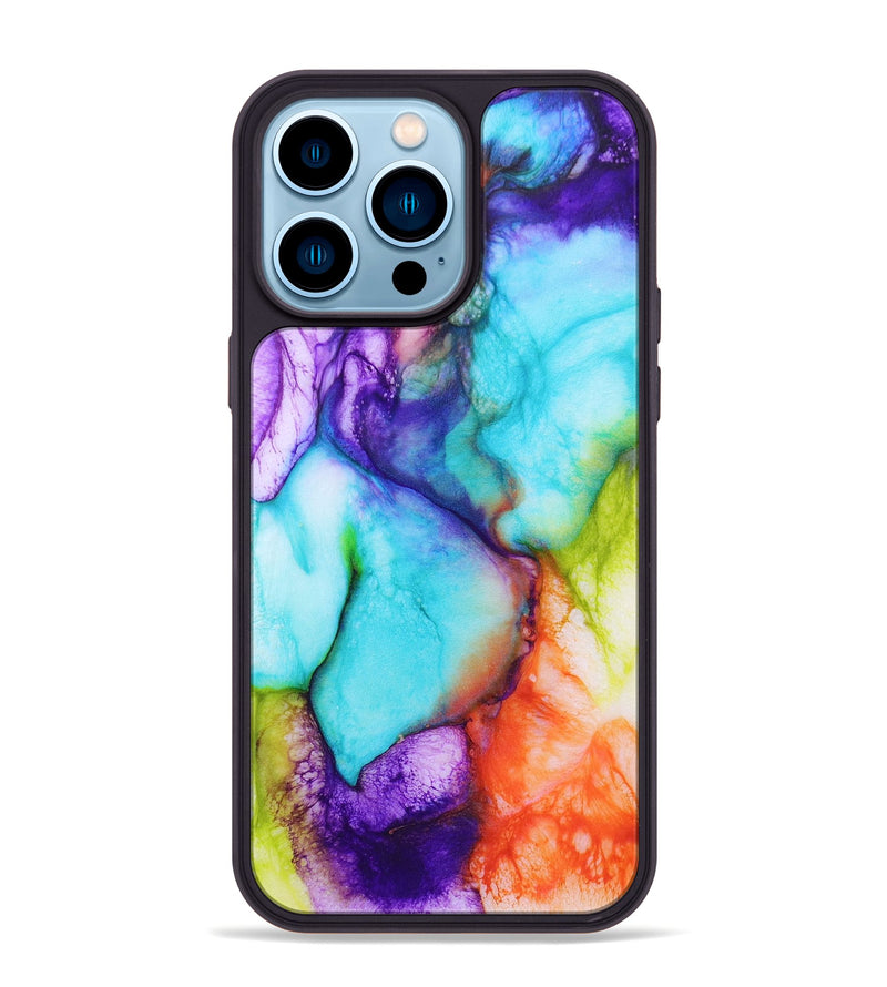 iPhone 14 Pro Max ResinArt Phone Case - Tina (Watercolor, 673607)
