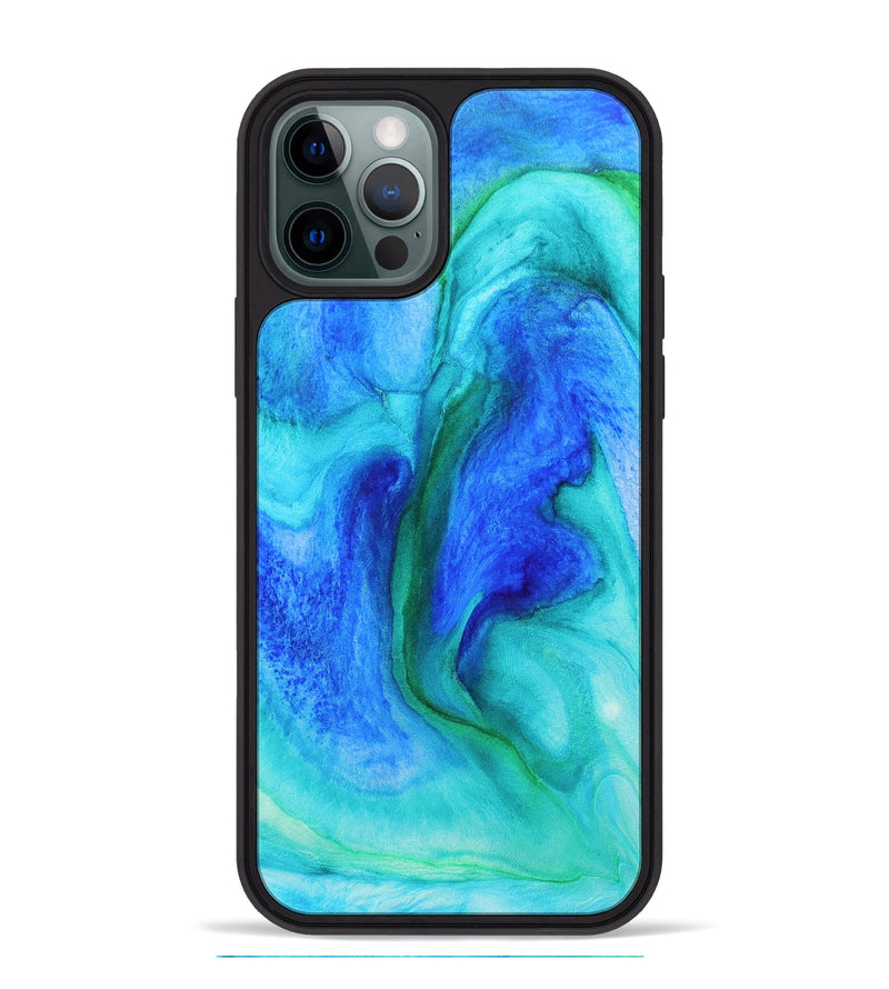 iPhone 12 Pro Max ResinArt Phone Case - Mable (Watercolor, 673611)