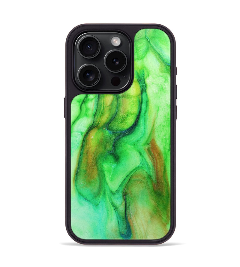 iPhone 15 Pro ResinArt Phone Case - Vernon (Watercolor, 673619)