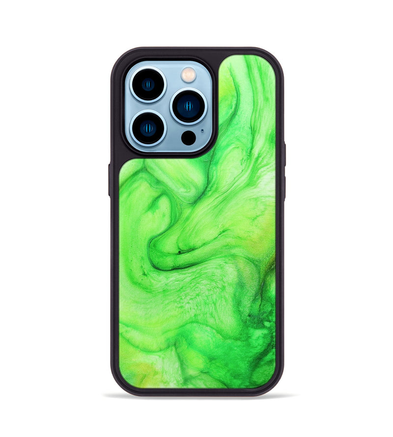 iPhone 14 Pro ResinArt Phone Case - Nadine (Watercolor, 673620)