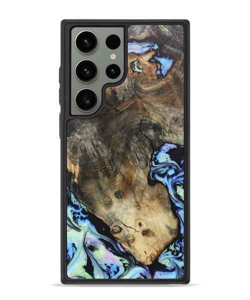 Galaxy S23 Ultra Wood+Resin Phone Case - Angelo (Aurora, 673637)