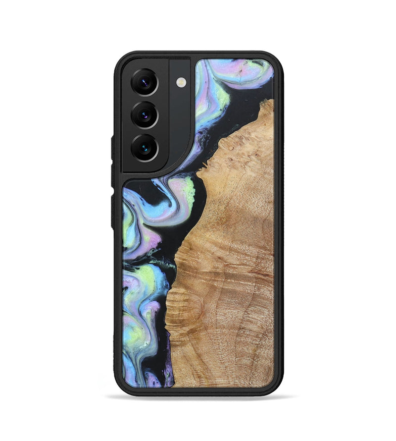 Galaxy S22 Wood+Resin Phone Case - Simon (Aurora, 673639)
