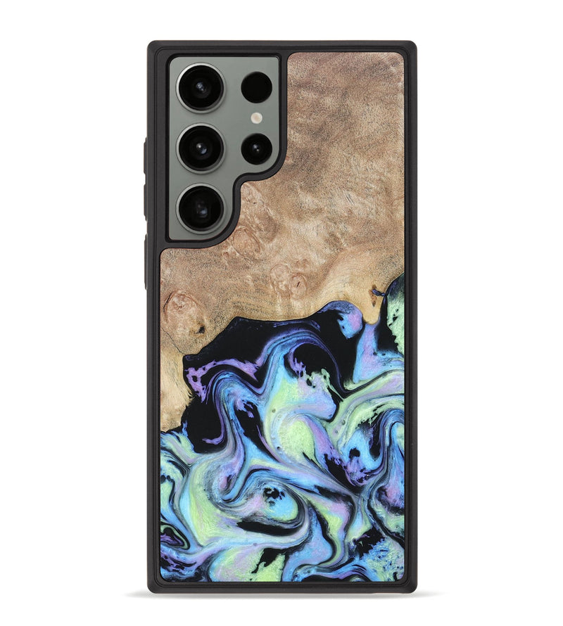 Galaxy S23 Ultra Wood+Resin Phone Case - Cheyanne (Aurora, 673645)