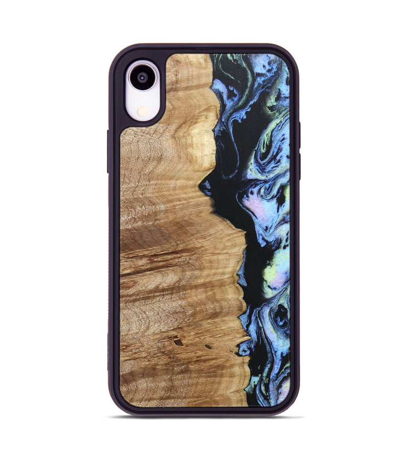 iPhone Xr Wood+Resin Phone Case - Kirk (Aurora, 673676)