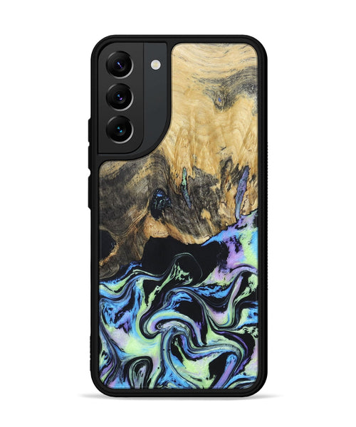 Galaxy S22 Plus Wood+Resin Phone Case - Frieda (Aurora, 673702)