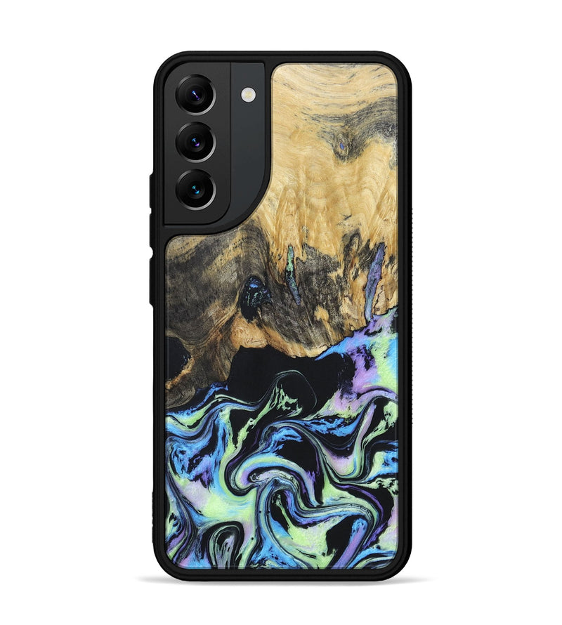 Galaxy S22 Plus Wood+Resin Phone Case - Frieda (Aurora, 673702)