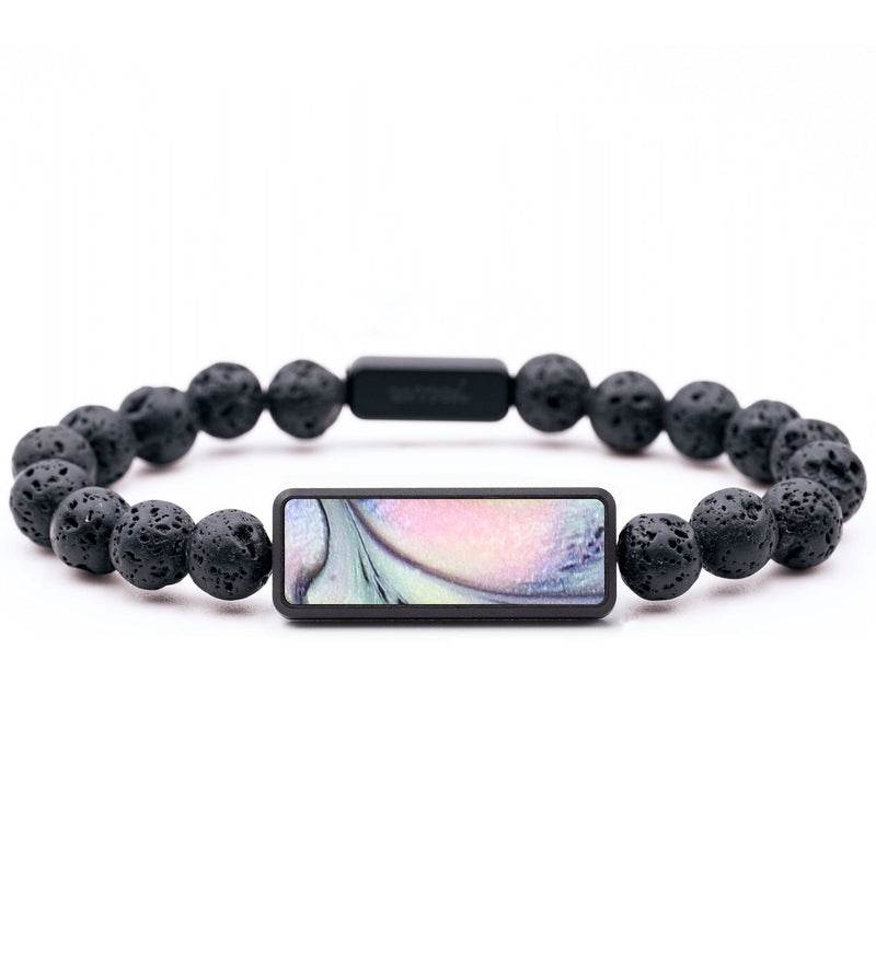 Lava Bead Wood+Resin Bracelet - Gary (Aurora, 673768)