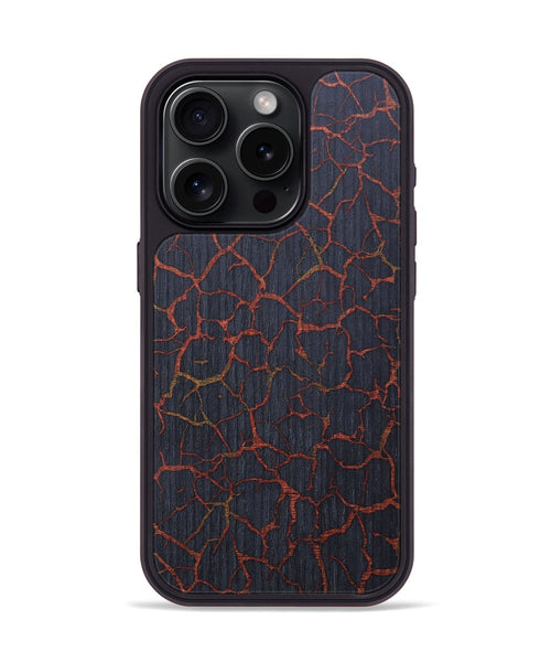 iPhone 15 Pro Wood+Resin Phone Case - Orlando (Lava, 675453)