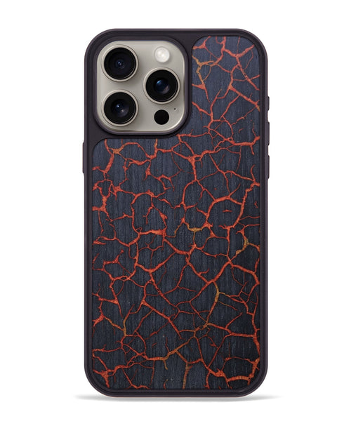 iPhone 15 Pro Max Wood+Resin Phone Case - Antoinette (Lava, 675456)
