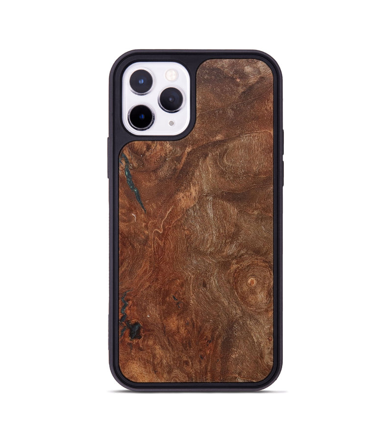 iPhone 11 Pro Wood+Resin Phone Case - Misty (Wood Burl, 675806)