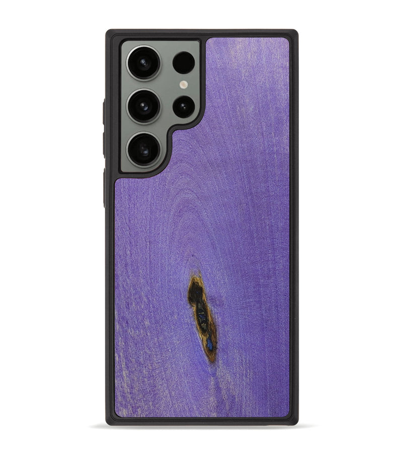 Galaxy S23 Ultra Wood+Resin Phone Case - Donnie (Wood Burl, 675818)