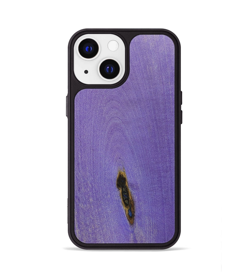 iPhone 13 Wood+Resin Phone Case - Donnie (Wood Burl, 675818)