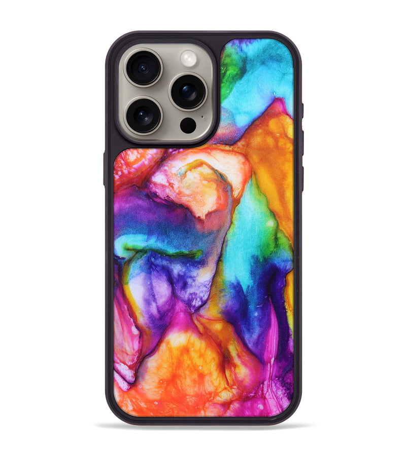 iPhone 15 Pro Max ResinArt Phone Case - Felicity (Watercolor, 677427)