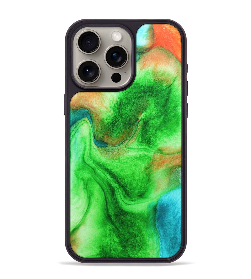 iPhone 15 Pro Max ResinArt Phone Case - Alina (Watercolor, 677443)