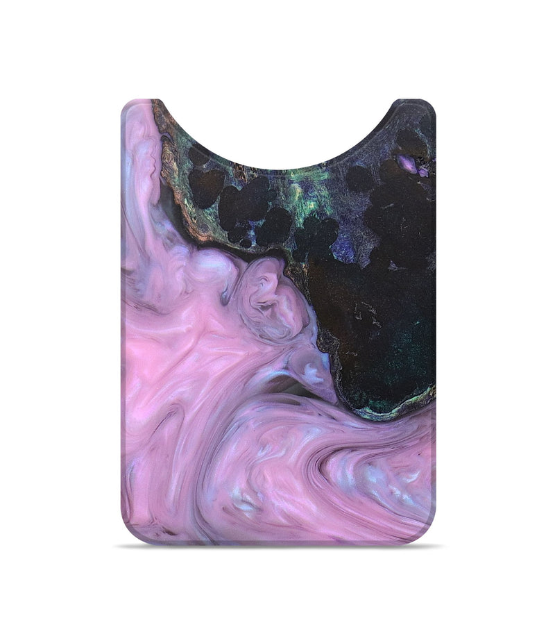Live Edge Wood+Resin Wallet - Nicolette (Purple, 677483)