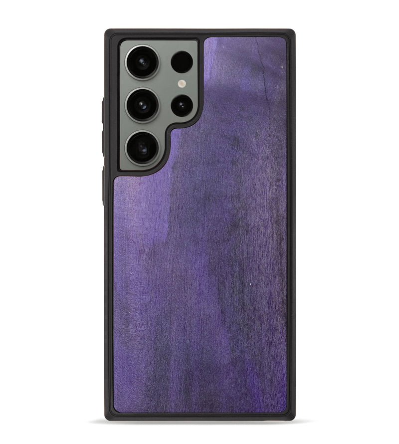 Galaxy S23 Ultra Wood+Resin Phone Case - Catherine (Wood Burl, 677776)