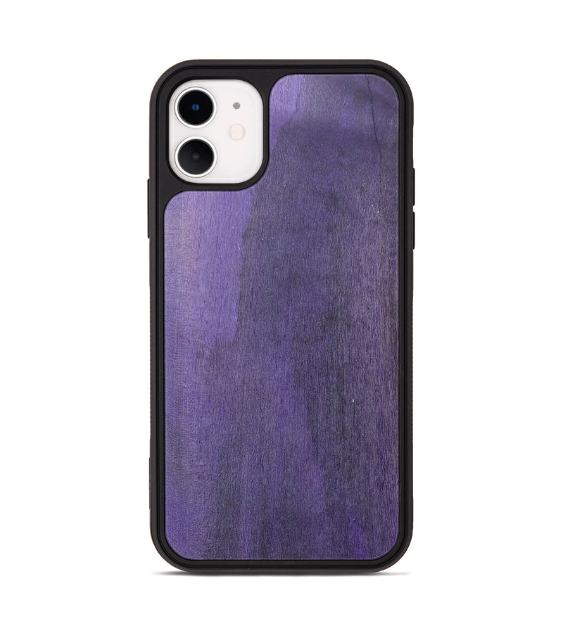 iPhone 11 Wood+Resin Phone Case - Catherine (Wood Burl, 677776)