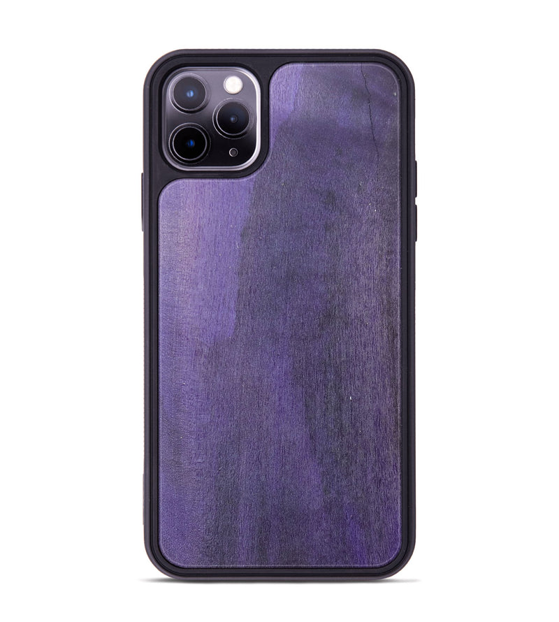 iPhone 11 Pro Max Wood+Resin Phone Case - Catherine (Wood Burl, 677776)