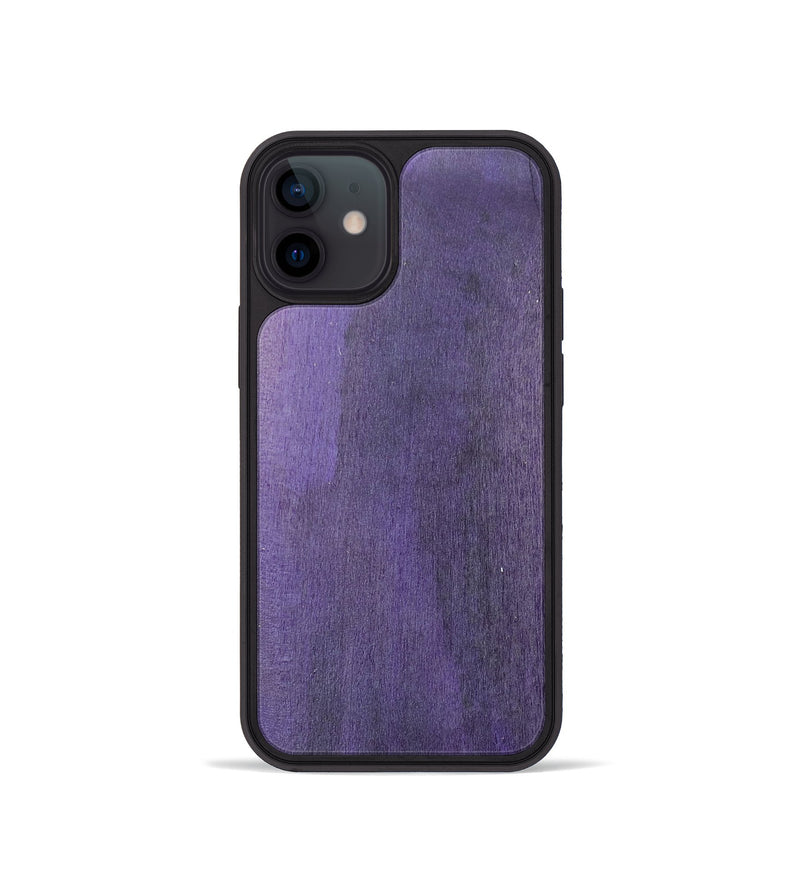 iPhone 12 mini Wood+Resin Phone Case - Catherine (Wood Burl, 677776)