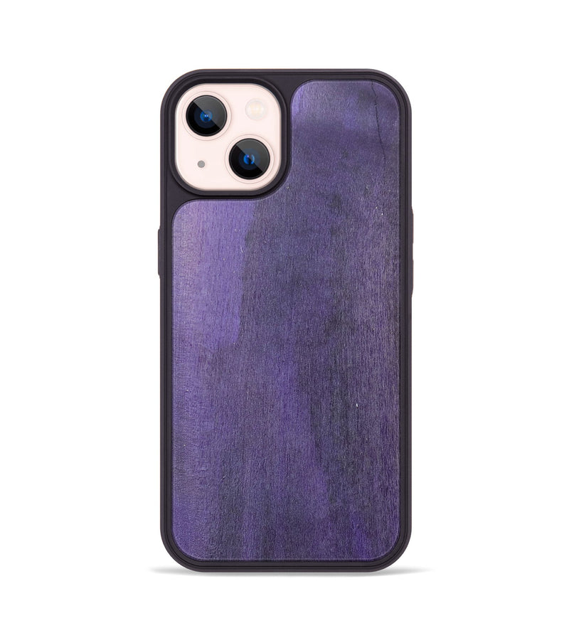 iPhone 14 Wood+Resin Phone Case - Catherine (Wood Burl, 677776)