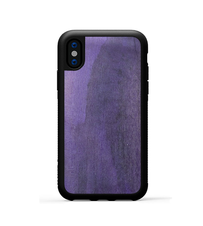 iPhone Xs Wood+Resin Phone Case - Catherine (Wood Burl, 677776)