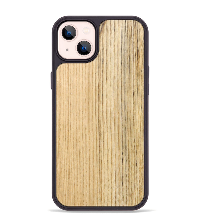iPhone 14 Plus Wood+Resin Phone Case - Devin (Wood Burl, 677777)